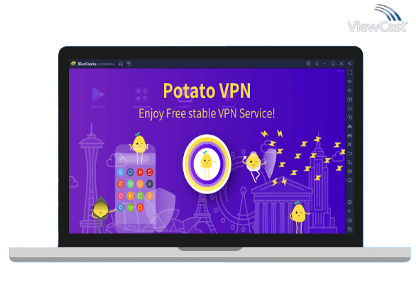 Run VPN PotatoVPN - Free VPN WiFi Proxy on PC