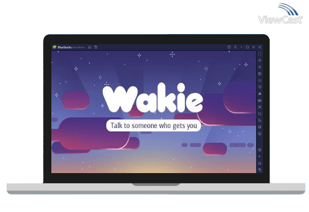 Run Wakie Community: Talk to People, Chat on PC