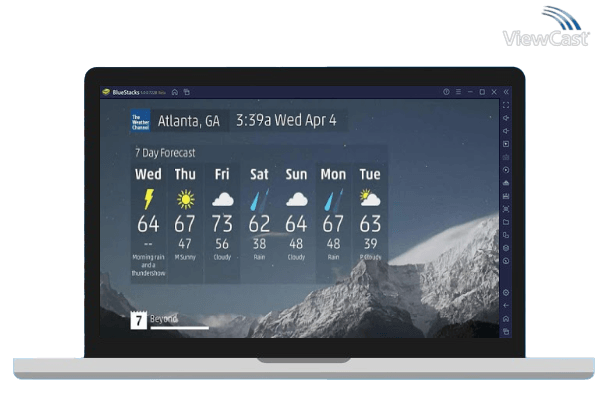 Run Weather Channel on PC