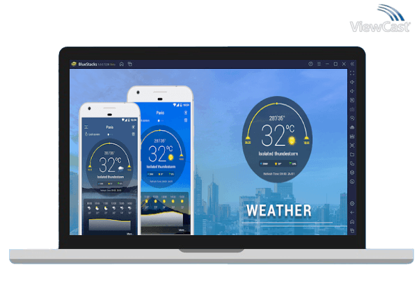 Run Weather forecast on PC Run Weather forecast on PC