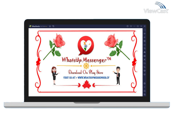 Run WhatsUp Messenger - Unique Chat App For Everyone on PC