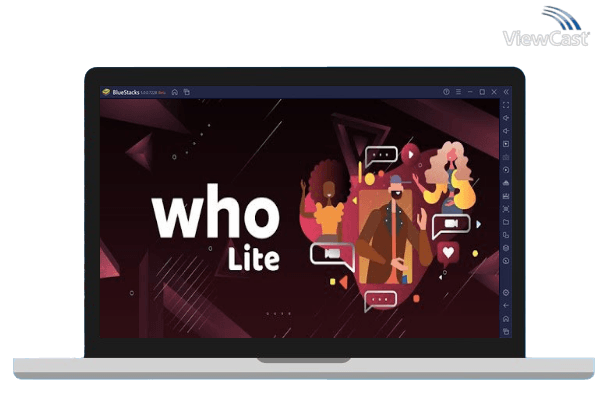 Run WHO Lite - Live video chat & Match & Meet me on PC