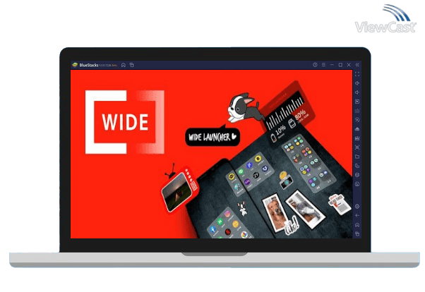 Run Wide Launcher - 3x wider home screen on PC Run Wide Launcher - 3x wider home screen on PC