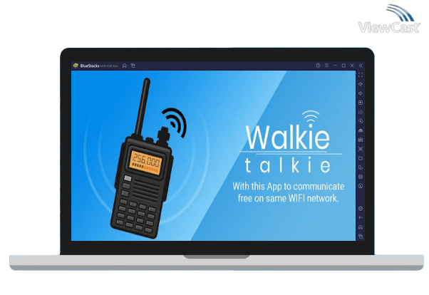 Run WiFi Walkie Talkie - Two Way Walkie Talkie on PC
