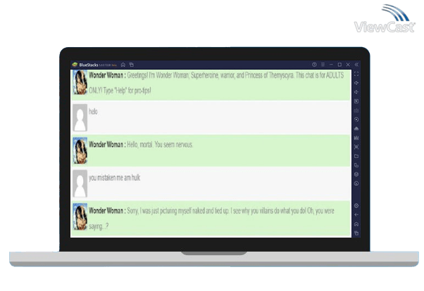Run WonderWoman Chat App on PC