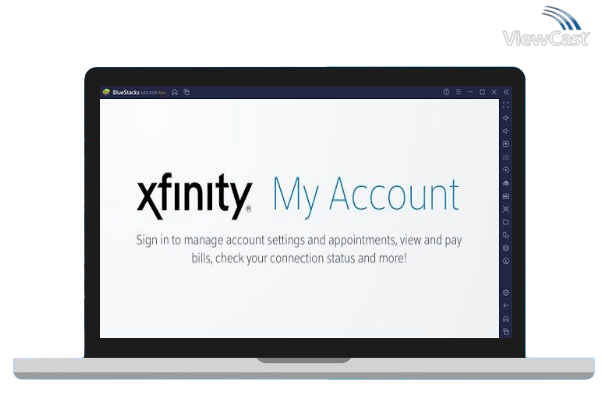Run Xfinity My Account on PC