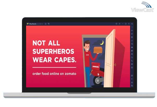 Run Zomato Order - Food Delivery App on PC