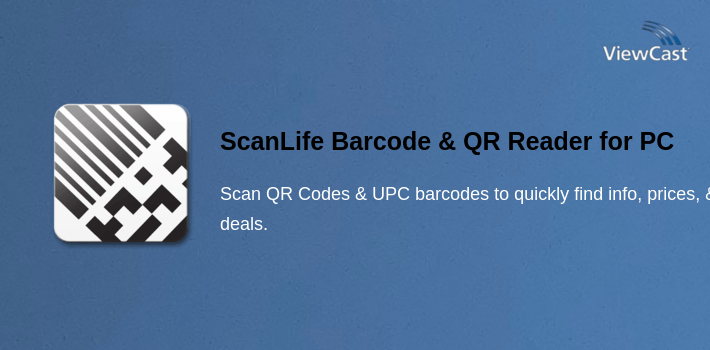 ScanLife Barcode & QR Reader for PC screenshot