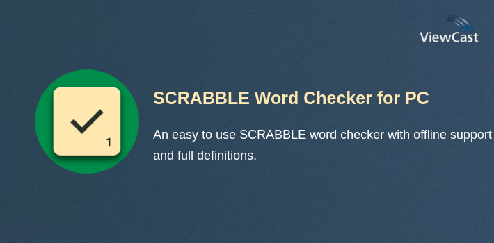 SCRABBLE Word Checker for PC screenshot