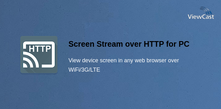 Screen Stream over HTTP for PC screenshot