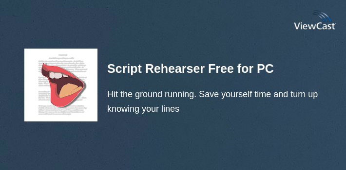 Script Rehearser Free for PC screenshot