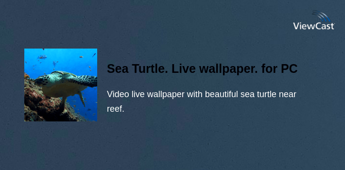 Sea Turtle. Live wallpaper. for PC screenshot