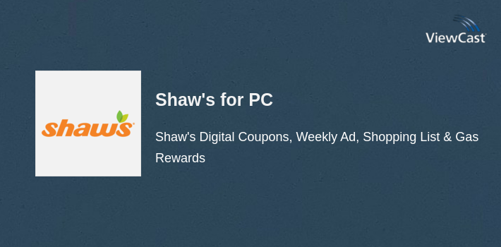 Shaw's for PC screenshot