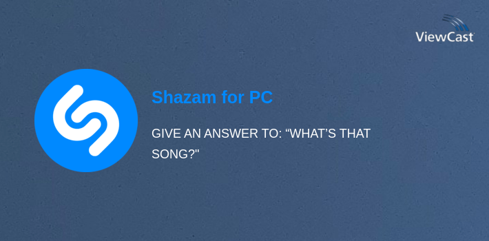 Shazam for PC screenshot