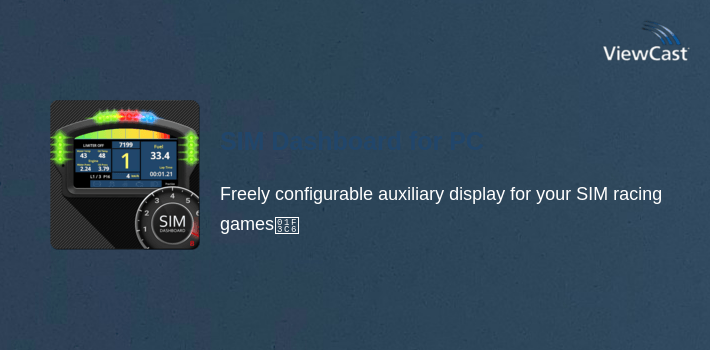 SIM Dashboard for PC screenshot