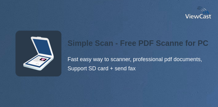 Simple Scan - Free PDF Scanner App for PC screenshot