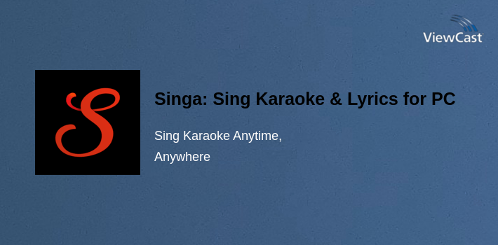 Singa: Sing Karaoke & Lyrics for PC screenshot