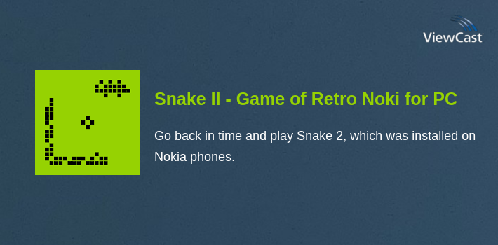 Snake II - Game of Retro Nokia phones for PC screenshot