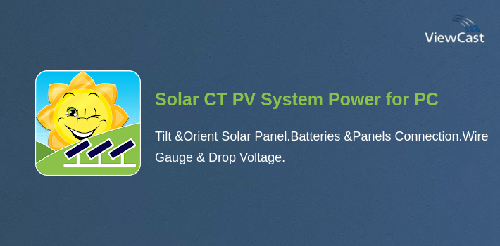 Solar CT PV System Power for PC screenshot