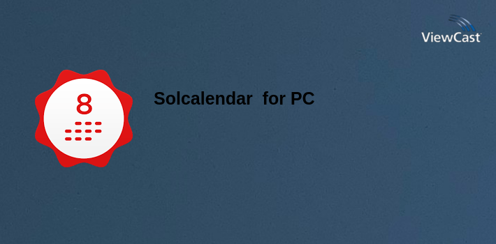 Solcalendar  for PC screenshot