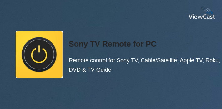 Sony TV Remote for PC screenshot