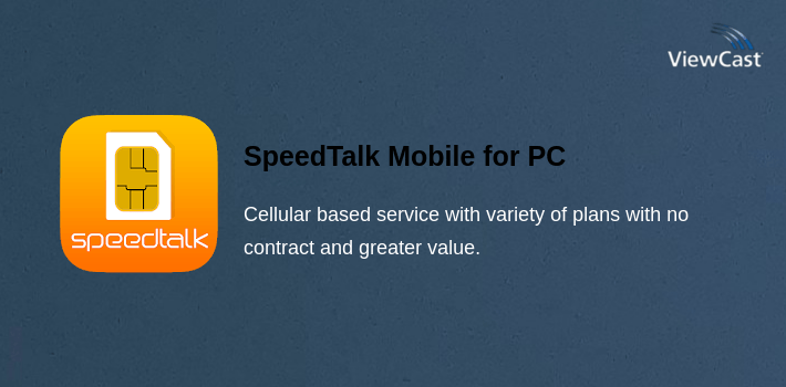 SpeedTalk Mobile for PC screenshot