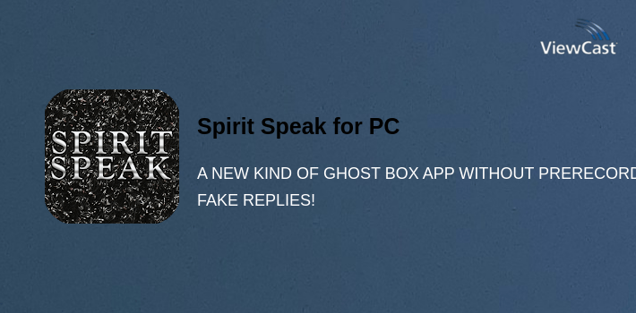 Spirit Speak for PC screenshot