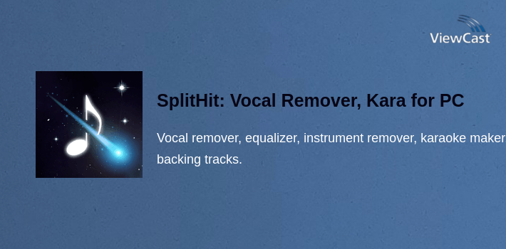 SplitHit: Vocal Remover, Karaoke Maker, Backtracks for PC screenshot