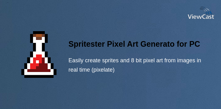 Spritester Pixel Art Generator: 8 bit Pixelator for PC screenshot