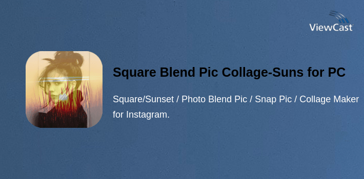 Square Blend Pic Collage-Sunset photo editor for PC screenshot