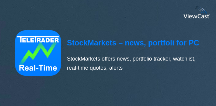 StockMarkets – news, portfolio, watchlists, charts for PC screenshot