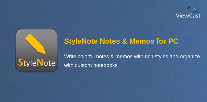 StyleNote Notes & Memos for PC screenshot