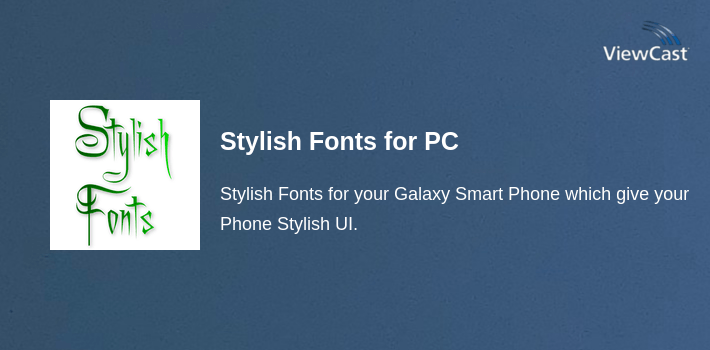 Stylish Fonts for PC screenshot