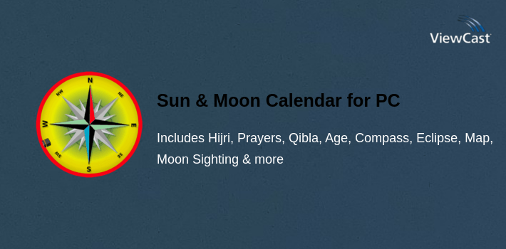 Sun & Moon Calendar for PC screenshot