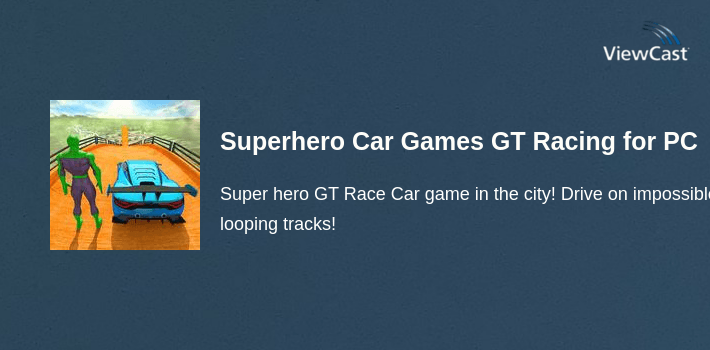 Superhero Car Games GT Racing Stunts - Game 2021 for PC screenshot