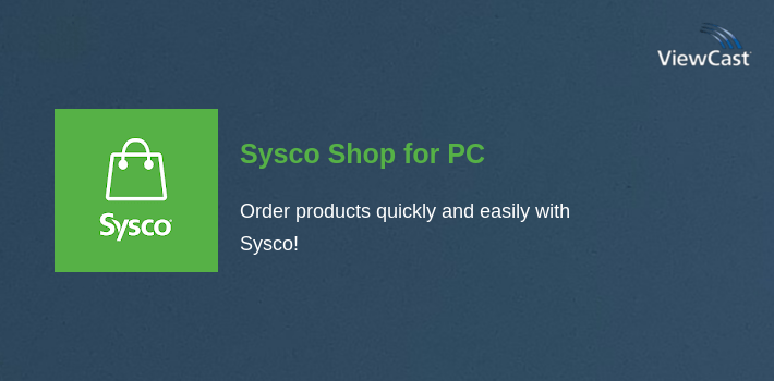 Sysco Shop for PC screenshot