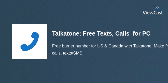 Talkatone: Free Texts, Calls & Phone Number for PC screenshot