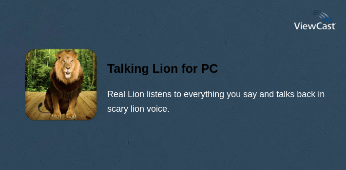 Talking Lion for PC screenshot