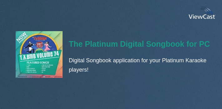 The Platinum Digital Songbook for PC screenshot