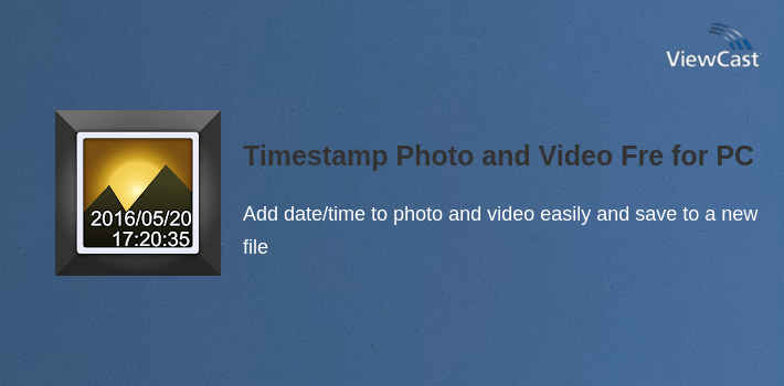 Timestamp Photo and Video Free for PC screenshot