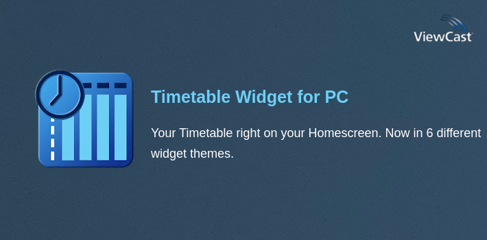 Download Timetable Widget for PC / Windows / Computer