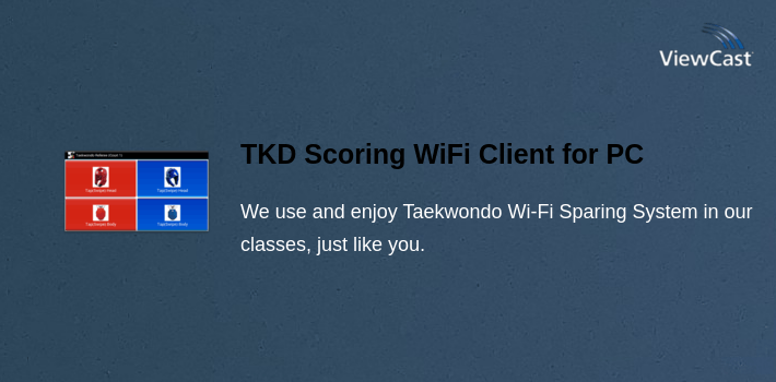 TKD Scoring WiFi Client for PC screenshot