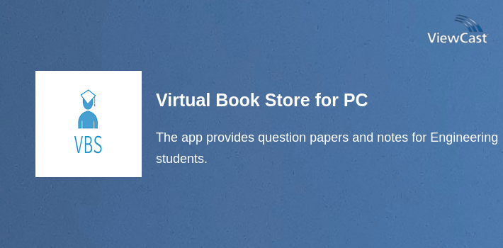 Virtual Book Store for PC screenshot