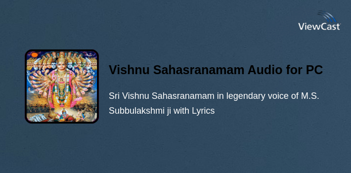 Vishnu Sahasranamam Audio for PC screenshot