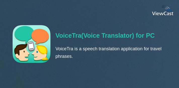 VoiceTra(Voice Translator) for PC screenshot