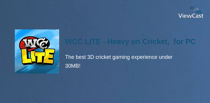 WCC LITE - Heavy on Cricket, Light on Size! for PC screenshot