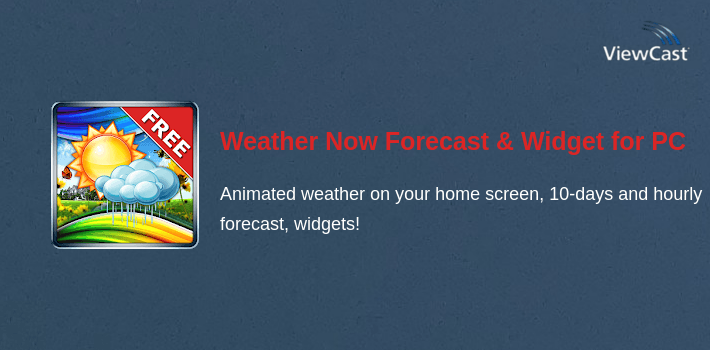 Weather Now Forecast & Widgets for PC screenshot