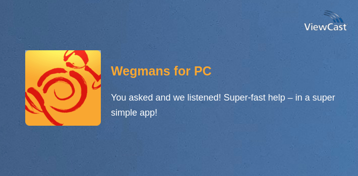 Wegmans for PC screenshot