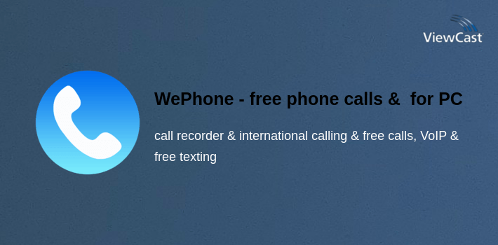WePhone - free phone calls & cheap calls for PC screenshot