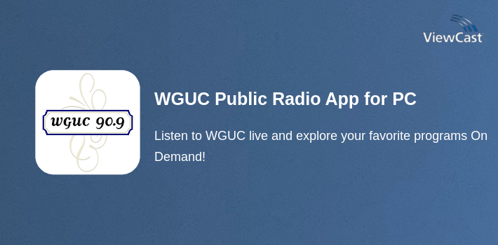 WGUC Public Radio App for PC screenshot